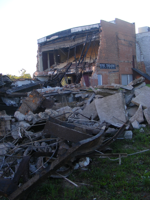 Wayne Theatre - Demolition